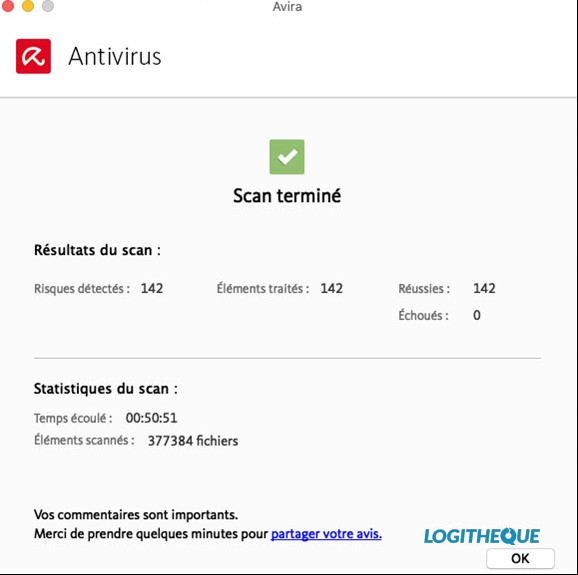 Analyse complète avira for mac
