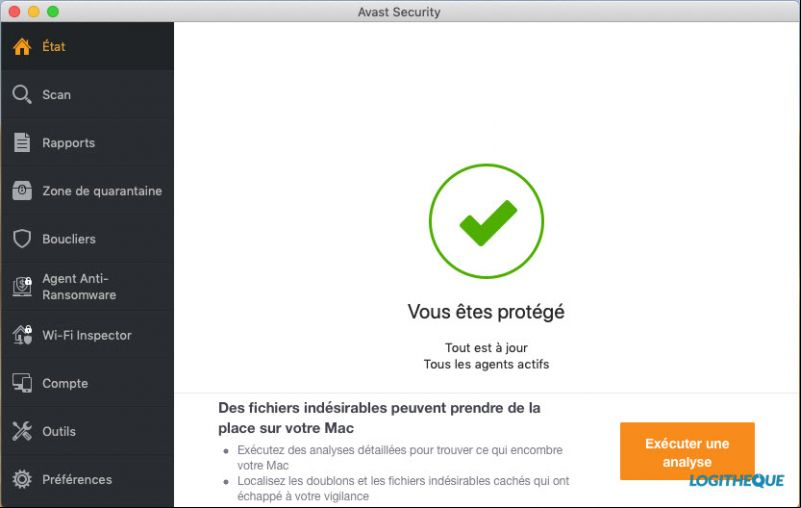 Avast Security pour Mac