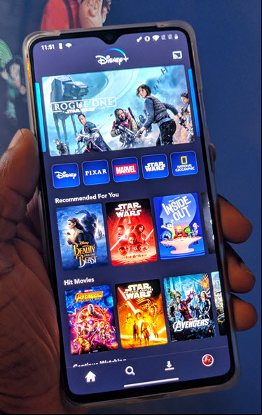 OnePlus Disney+